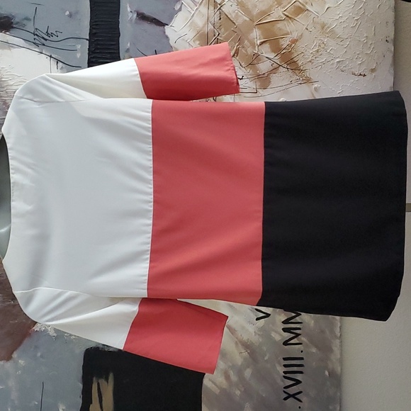 NWT JustFab Colorblock Women Large - Picture 2 of 6